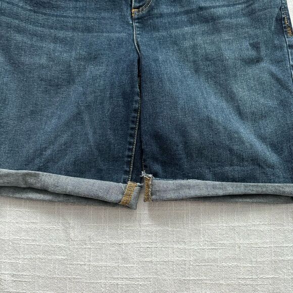 Inc Women’s Denim Shorts Cuff Boho Jorts  SZ 10 - Picture 10 of 14
